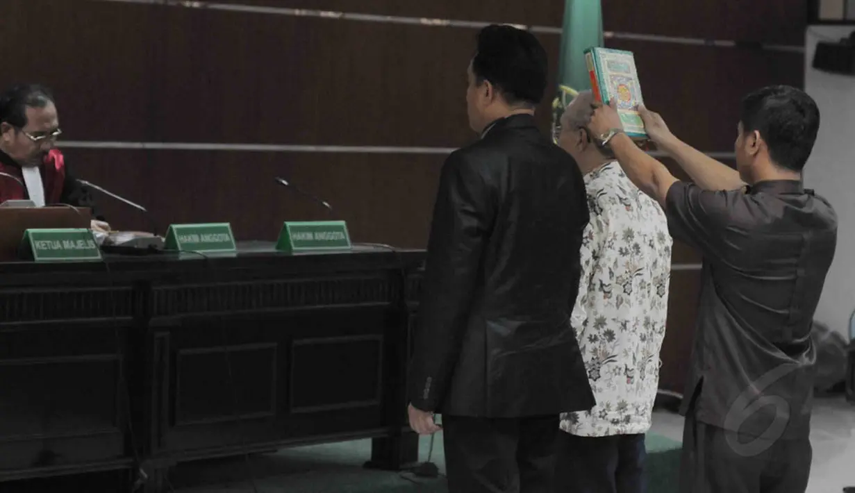 Keterangan Yusril dalam persidangan ini bisa meringankan Anas Urbaningrum, Jakarta, (3/9/14). (Liputan6.com/Herman Zakharia)