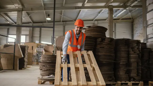 Ilustrasi palet kayu. Foto: Freepik