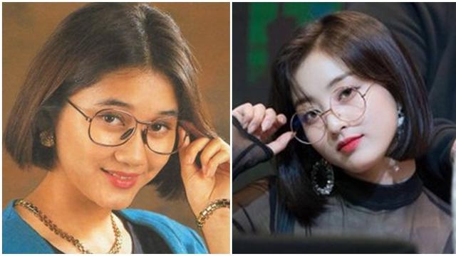 Viral, Ini 7 Potret Jihyo TWICE Mirip Mendiang Nike Ardilla Ala Netizen