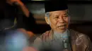 Mantan penasihat Komisi Pemberantasan Korupsi (KPK), Abdullah Hehamahua saat diskusi Bincang Senator dengan tema “Penegakan Hukum dan Pemberantasan Korupsi di Indonesia”, Jakarta, Minggu (15/3/2015). (Liputan6.com/Faisal R Syam)
