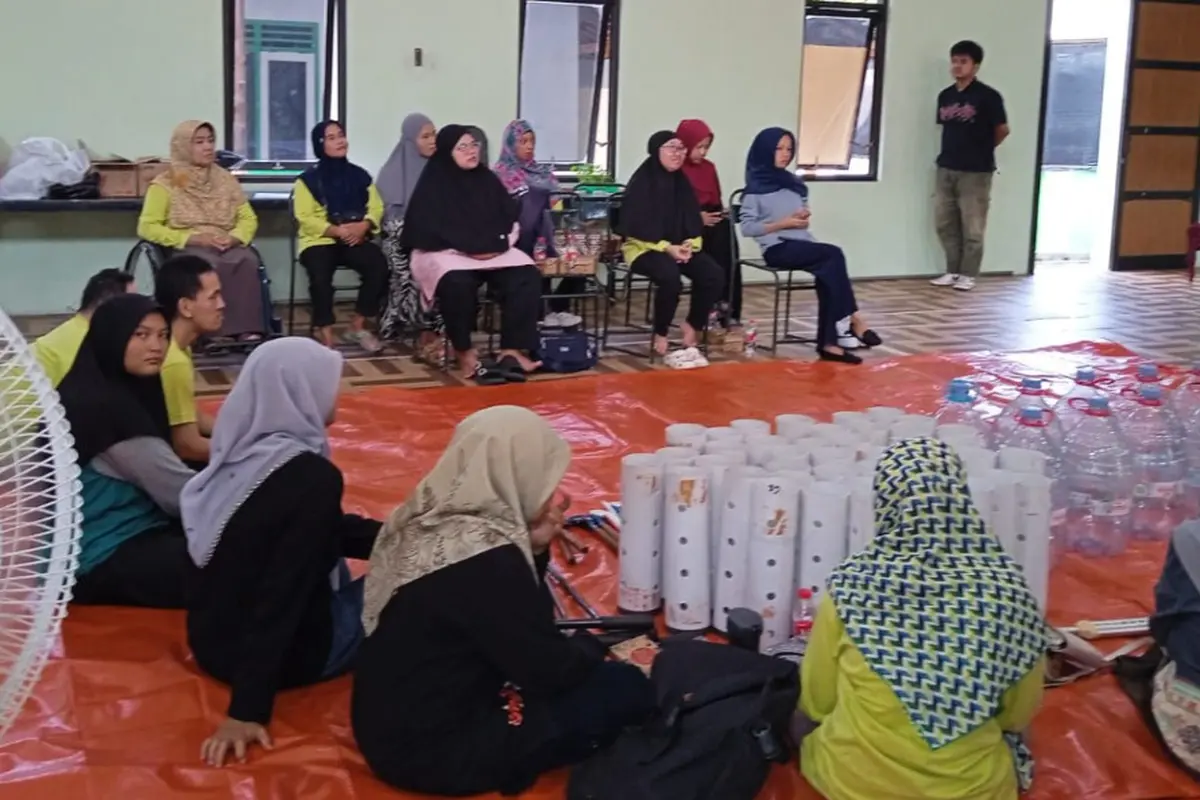 Penandang Disabilitas di Sleman Belajar Bikin Biopori dan Kelola Pangan Mandiri di Halaman Rumah