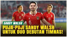 Berita Video, komentar Sandy Walsh terkait debutan Timnas Indonesia saat melawan Chinese Taipei pada Jumat (5/9/2025)