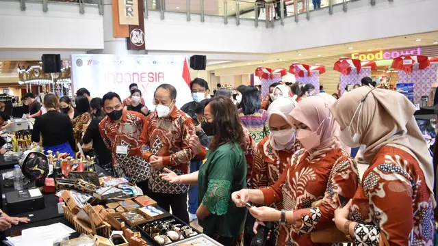 Kegiatan Indonesia Expo di Manila.
