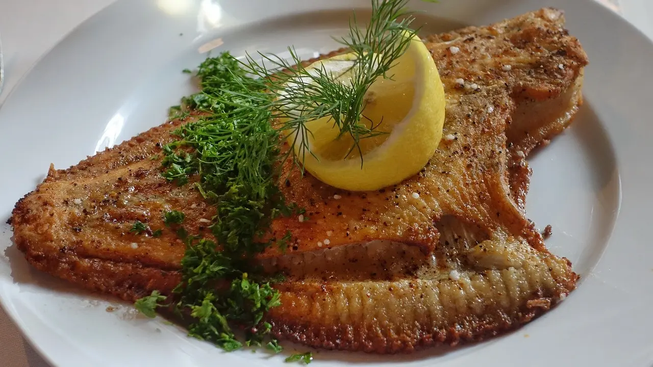 Ilustrasi resep masakan, ikan goreng