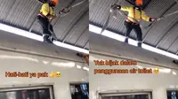 Fakta Menarik, Ternyata Begini Cara Petugas Mengisi Air di Toilet Kereta Api