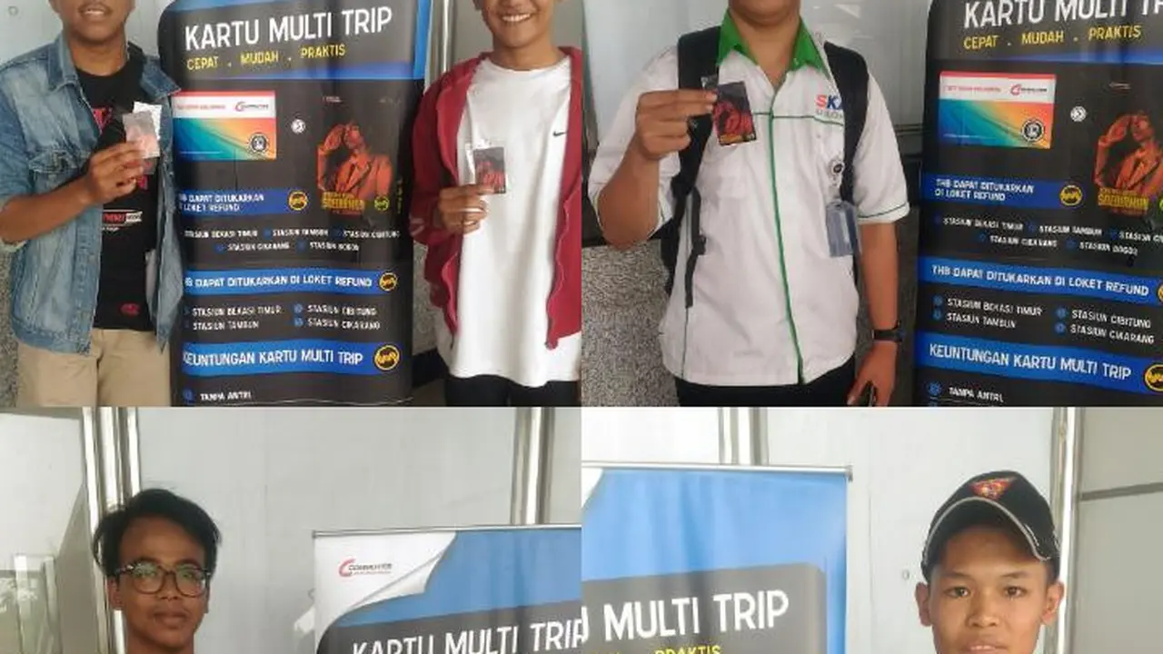 Peringati Hari Pahlawan PT KCI Sebar Ribuan Tiket Edisi Khusus