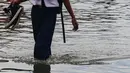 Terdapat 11 wilayah di kawasan pesisir Jakarta Utara yang berpotensi terdampak banjir rob. (Liputan6.com/Angga Yuniar)