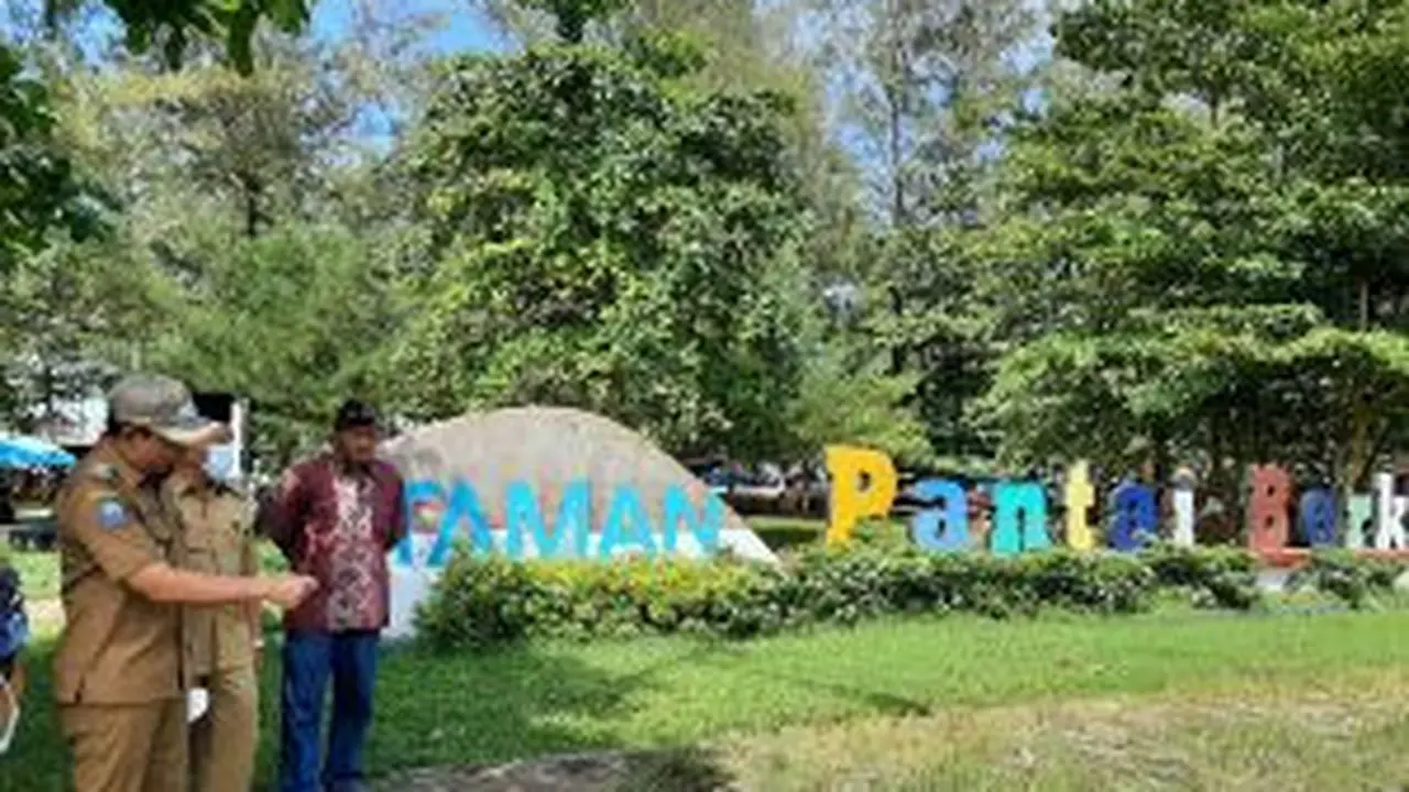 Warga Keluhkan Taman Pantai Berkas, Wawako Bengkulu Langsung Turun Tangan