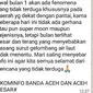 Info tsunami terjang Aceh awal tahun Hoaks (Liputan6.com/Rino Abonita)