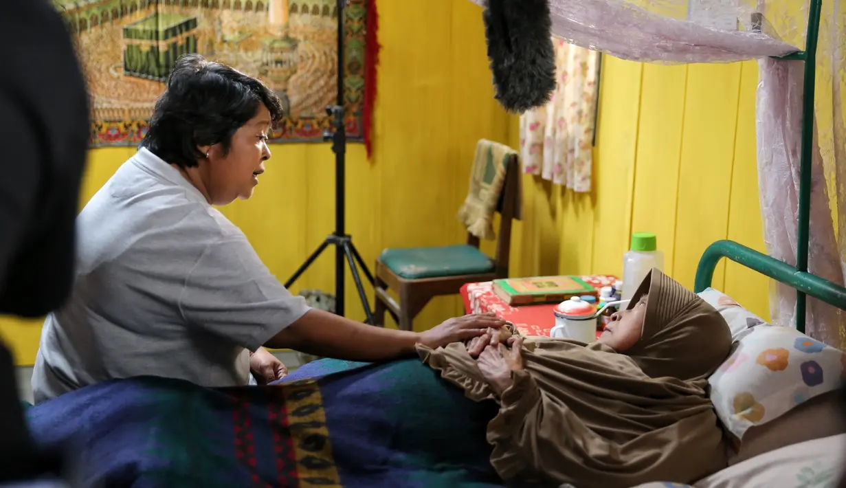 Aminah Cendrakasih Syuting Si Doel The Movie 2