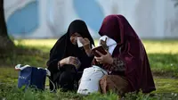 Kuburan Massal Korban Tsunami Ulee Lheue Ramai Peziarah di Momen Lebaran