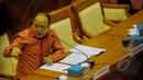 Pemilik apartemen, Supriansyah saat rapat dengar pendapat dengan Komisi III, Jakarta, Senin (16/02/2015). RDP terkait pernyataan Plt Sekjen PDIP Hasto Kristiyanto  menyebut ada pertemuan dengan Abraham Samad. (Liputan6.com/Andrian M Tunay)