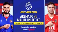 Jadwal dan Siaran Langsung BRI Liga 1 2024/2025 Big Match: Arema FC vs Malut United FC di Vidio.com (sumber: doc.vidio.com)