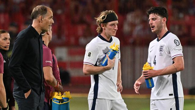 Manajer Timnas Inggris Thomas Tuchel (Paling Kiri)