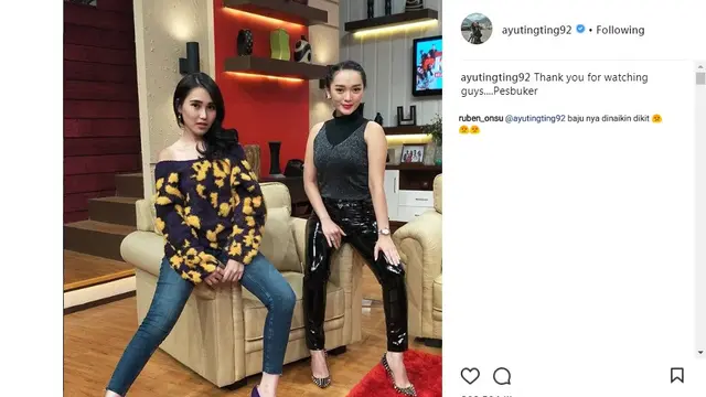 Ayu Ting Ting (Foto: Instagram)
