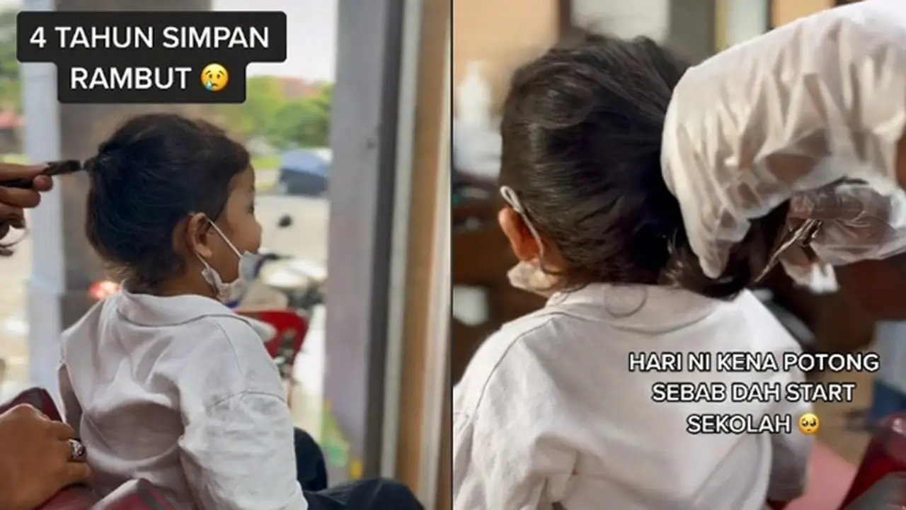 Guru Salah Panggil, Ibu Terpaksa Pangkas Rambut Panjang Putranya