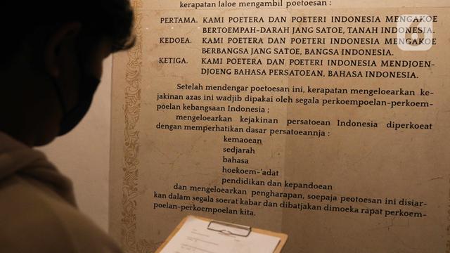 Antusias Pelajar Kunjungi Museum Jelang Hari Sumpah Pemuda