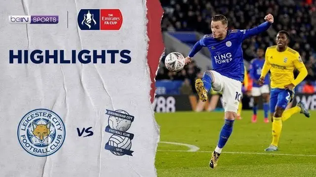 Berita Video Leicester City Menang Tipis 1-0 Atas Birmingham City