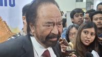 Ketua Umum Partai NasDem Surya Paloh di Kompleks Parlemen Senayan, Jakarta, Senin (24/6/2024). (Foto: Liputan6.com/Delvira Hutabarat).