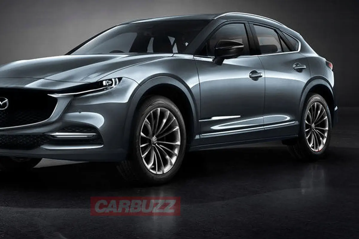Gambar rekaan Mazda yang akan menyaingi BMW X4