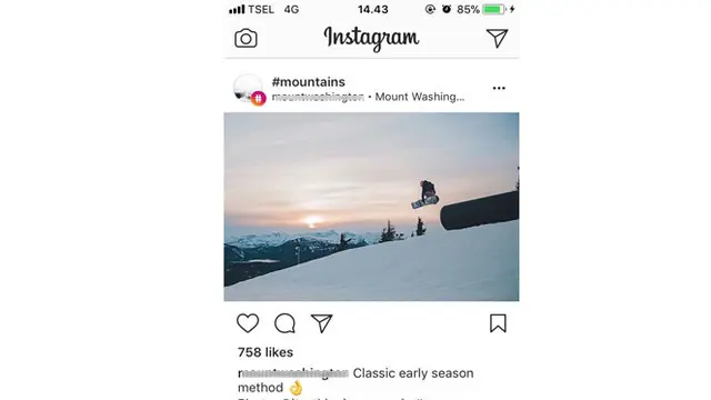 Pengguna Instagram kini bisa mengikuti hastag atau tagar, dan cara kerjanya sama seperti follow akun pengguna lain