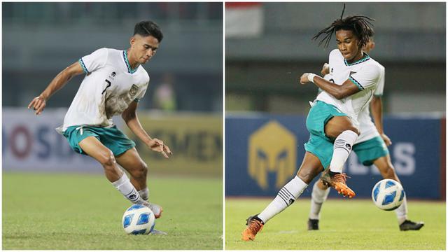 Foto: Aksi Dansa Marselino Ferdinan dan Ronaldo Kwateh Yang Membuat Vietnam Kerepotan