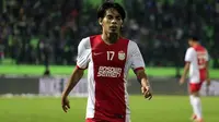 Gelandang PSM Makassar, Rasyid Bakri. (Bola.com/Abdi Satria)