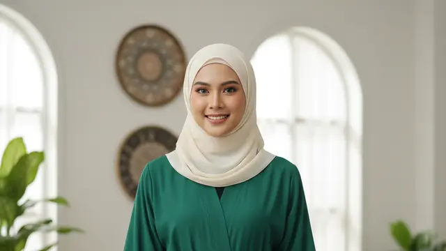 Gamis Abaya Turki Belted / Tailored