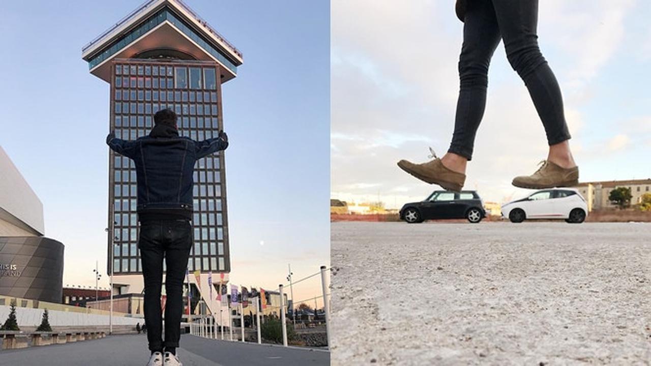 6 Ilusi Optik di Perkotaan Ini Bikin Terkecoh, Perlu Lihat Dua Kali