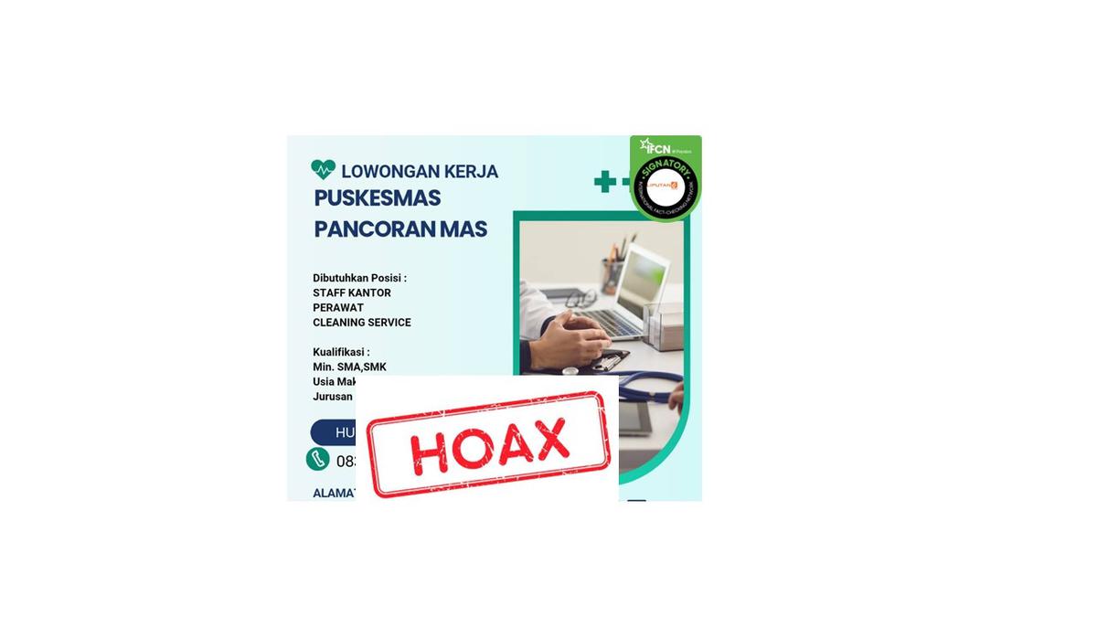 Kumpulan Poster yang Beredar di Media Sosial Ini Ternyata Cuma Hoaks, Simak Faktanya