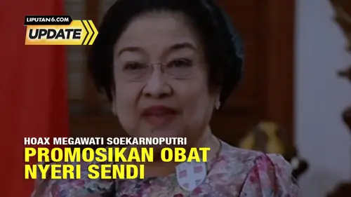 Tidak Benar Video Megawati Soekarnoputri Promosikan Obat Nyeri Sendi