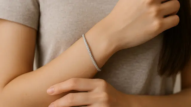 Model Gelang Emas Putih 3 Gram untuk Gaya Kasual Sehari-Hari