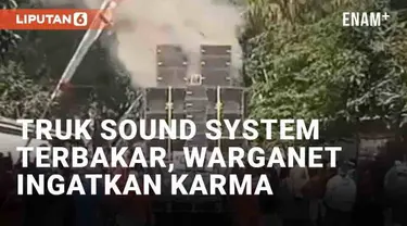 Insiden kebakaran terjadi saat karnaval di Mangaran, Ajung, Jember (9/9/2023). Truk pengangkut sound system jumbo terbakar hingga mengeluarkan asap tebal. Insiden ini menjadi tontonan warga dan terekam hingga viral. Alih-alih simpati, warganet bereak...