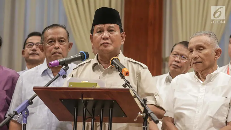 Prabowo Tanggapi Pernyataan Hendropriyono Soal WNI Keturunan Arab