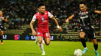 Saddil Ramdani saat membela Sabah FC di Liga Super Malaysia 2022. (Instagram/@officialsabahfc)