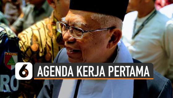 VIDEO: Agenda Kerja Pertama Ma’ruf Amin sebagai Wapres RI