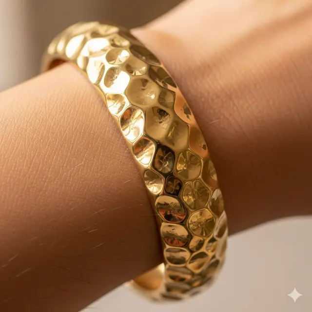 Bangle Hammered