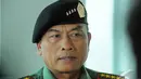 Moeldoko akan ikut menerjunkan kekuatan penuh TNI untuk pengamanan. Selain pasukan TNI, pelantikan pun akan dijaga ketat kepolisian demi memastikan kelancaran acara, Jakarta, Selasa (14/10/2014) (Liputan6.com/Faisal R Syam) 