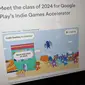 Google Indie Games Accelerator, Jembatan bagi Pengembang Muda Indonesia ke Kancah Global. (Liputan6.com/ Yuslianson)