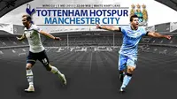 Prediksi Tottenham Hotspur Vs Manchester City  (Liputan6.com/Andri Wiranuari)