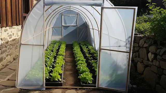 Ide Kebun Rumah Kaca Sederhana di Lahan Sempit
