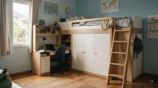 Tempat Tidur Anak Multifungsi