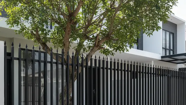 Model Pagar Rumah Minimalis Tanpa Cat. gemini
