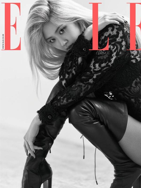 Rose BLACKPINK di sampul majalah Elle Korea Selatan edisi Juli 2020. (dok. Instagram @ellekorea/https://www.instagram.com/p/CBQIzJvgHPU/)