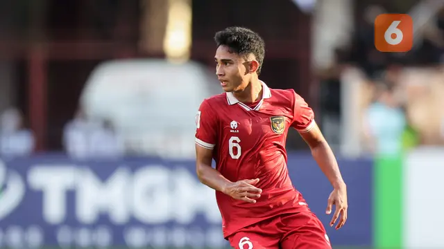Pemain Timnas Indonesia Marselino Ferdinan
