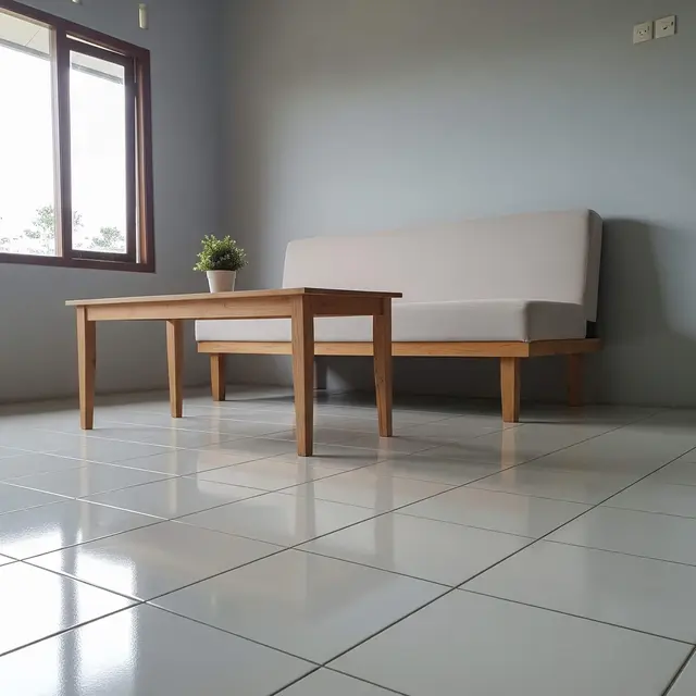 Desain Rumah Sederhana yang Mudah Dipel dan Tidak Cepat Kotor