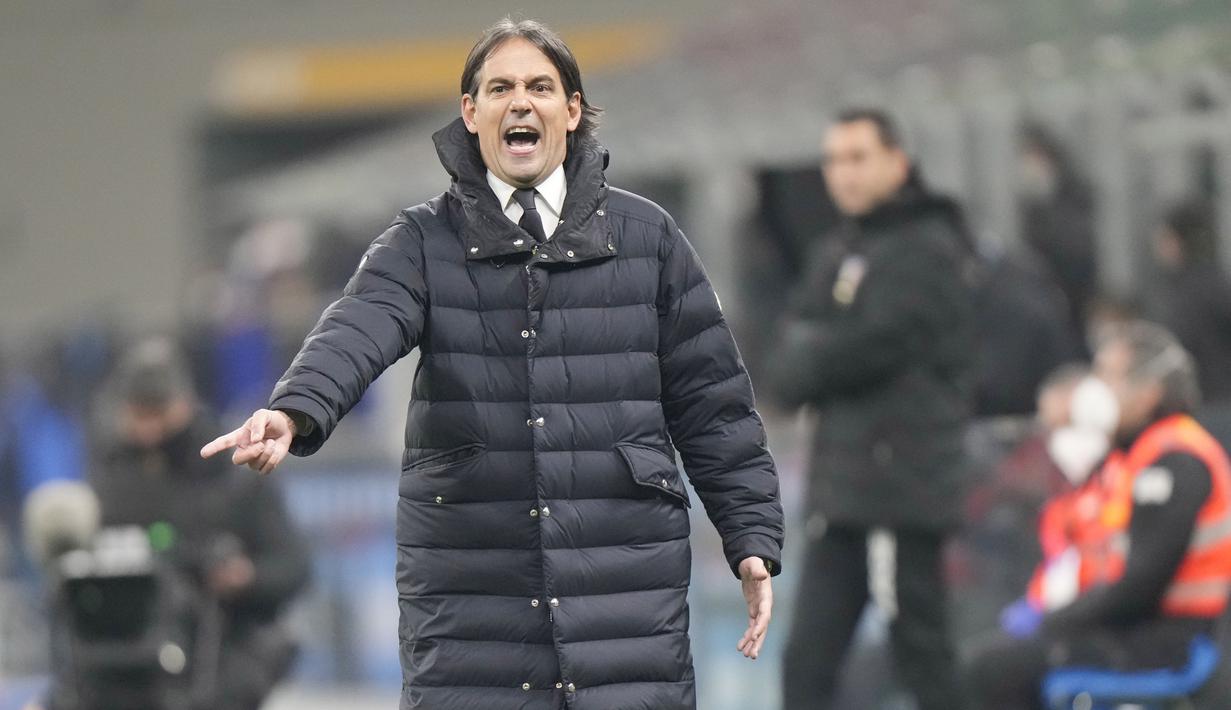 Pasukan Simone Inzaghi itu keluar sebagai pemenang dengan skor tipis 2-1. (AP/Luca Bruno)