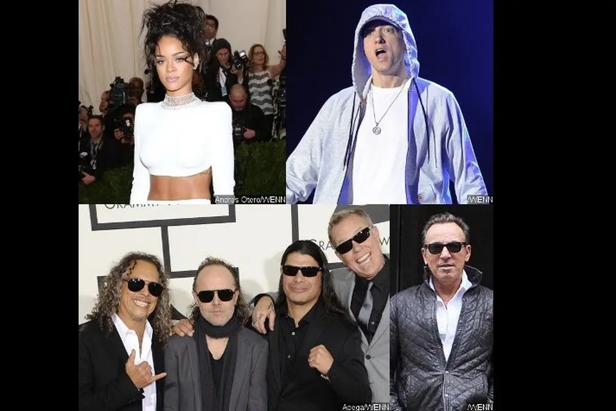 Rihanna, Eminem, Bruce Springteen & Metallica Gelar Konser Gratis