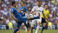 [Half Time] Pepe dan Ronaldo Bawa Madrid Unggul Atas Getafe