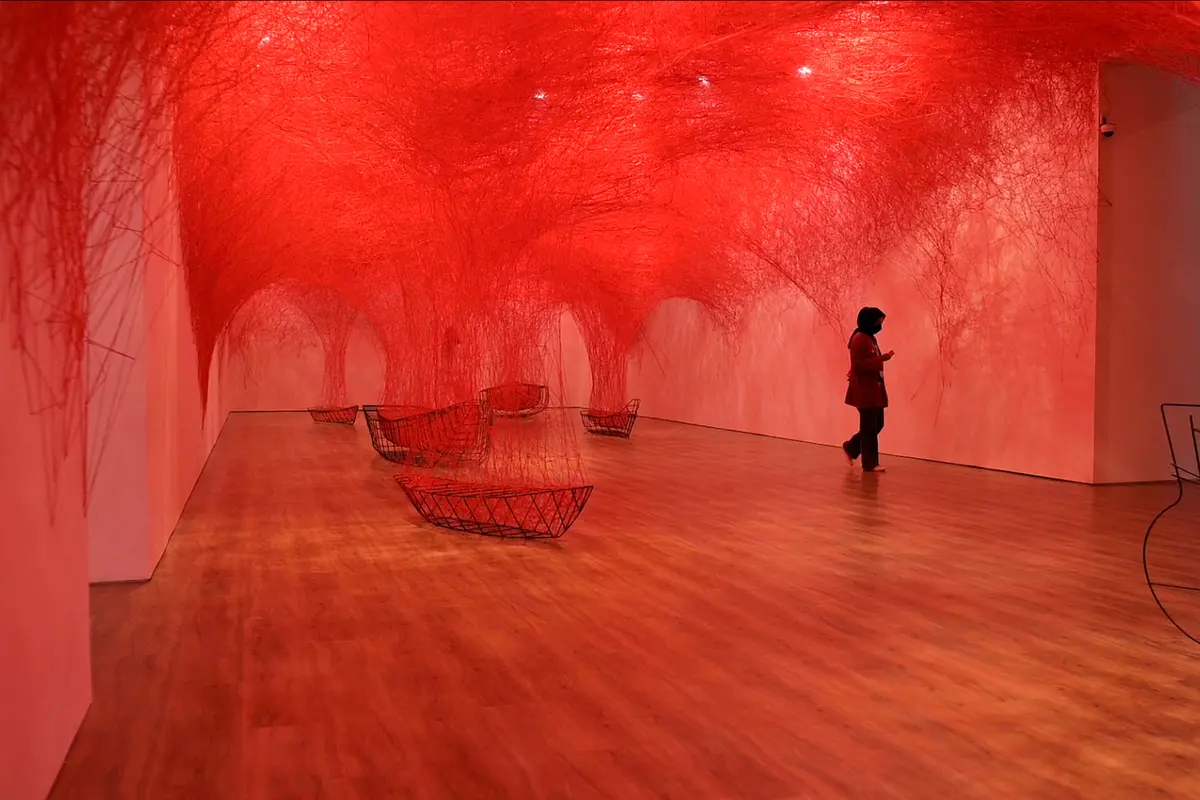 Mowilex Emulsion x  Pameran Chiharu Shiota di Museum Macan